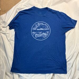 Stylish Blue Graphic Tee for Men